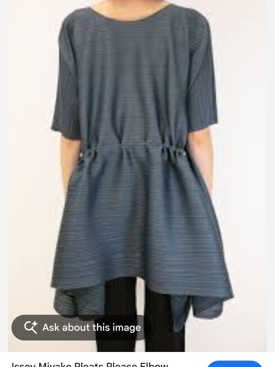 Issey Miyake Tops - Pleats Please Issey Miyake in Slate Blue